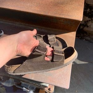 Suede brown Birkenstock size 39 (8/8.5)